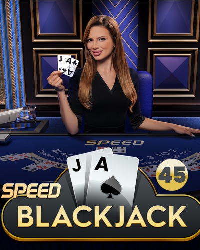 Speed Blackjack 45 game card