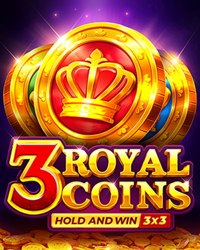3 Royal Coins: Hold & Win game card