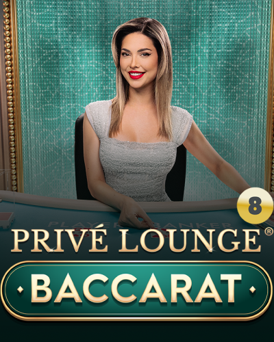 Privé Lounge Baccarat 8 game card