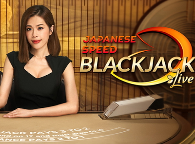 Japanese Speed Blackjack F game card