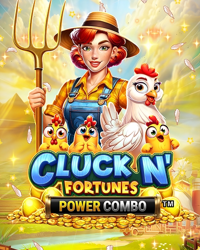 Cluck N’ Fortunes Power Combo game card