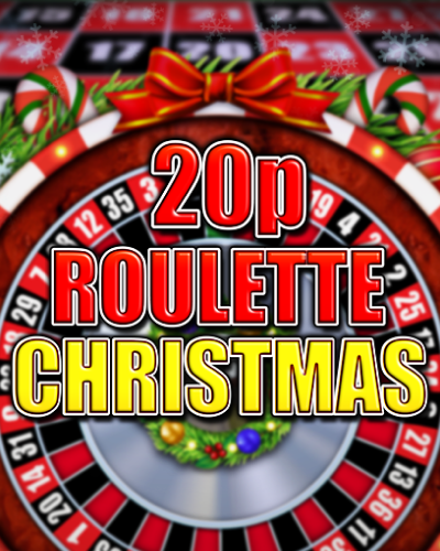 20p Roulette Christmas game card