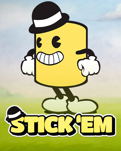 Stick ‘em game card