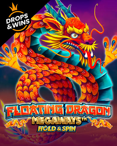 Floating Dragon Megaways game card