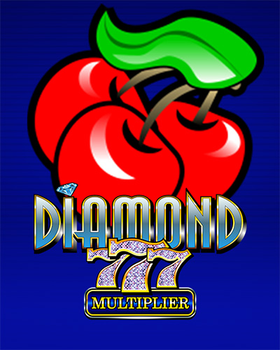 Diamond 777 Multiplier Retro Roller game card