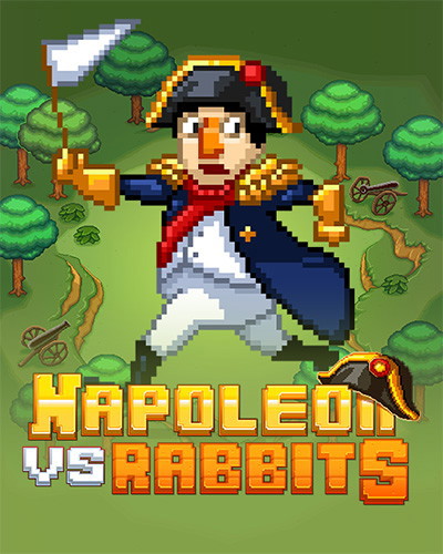 Napoleon vs Rabbits game card