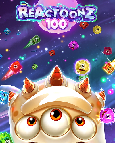 Reactoonz 100 game card
