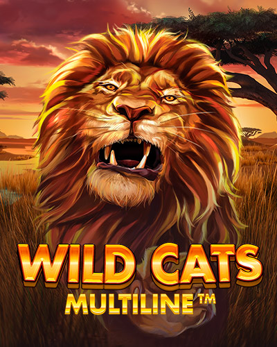 Wild Cats Multiline game card