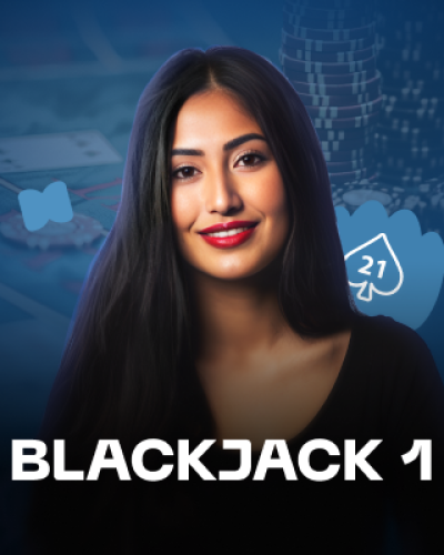 Blackjack 1 game card