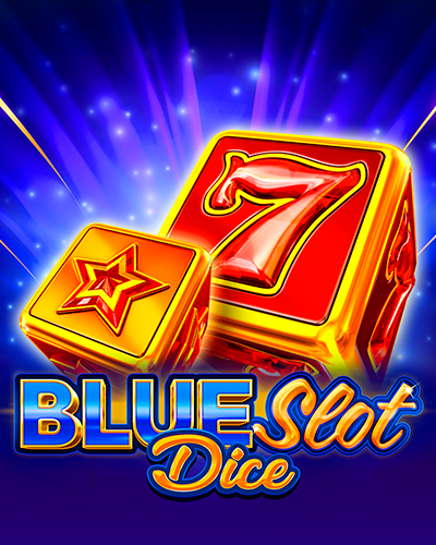 Blue Slot DICE game card