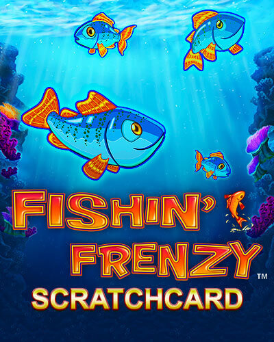 Fishin' Frenzy Scratchcard game card