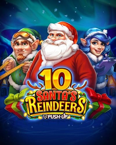 10 Santa's Reindeers game card