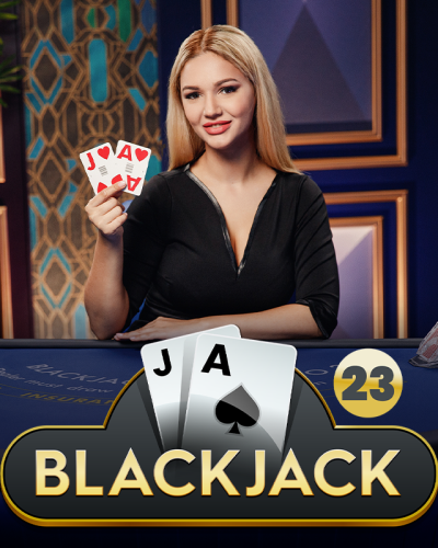 Blackjack 23 game card