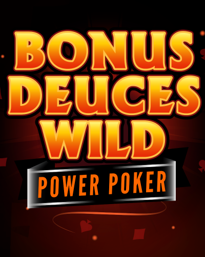 Bonus Deuces Wild - Power Poker game card