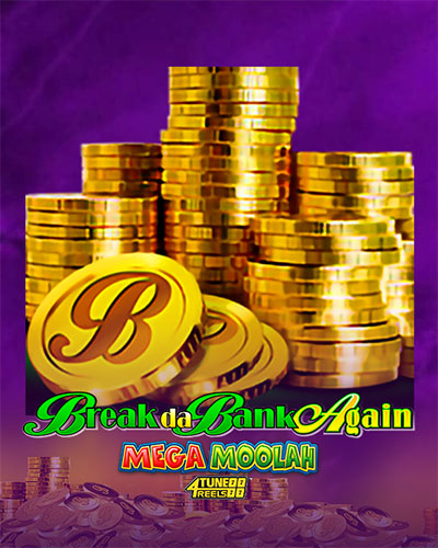 Break Da Bank Again Mega Moolah 4Tune Reels game card