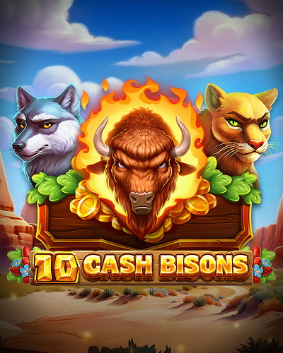 10 Cash Bisons game card