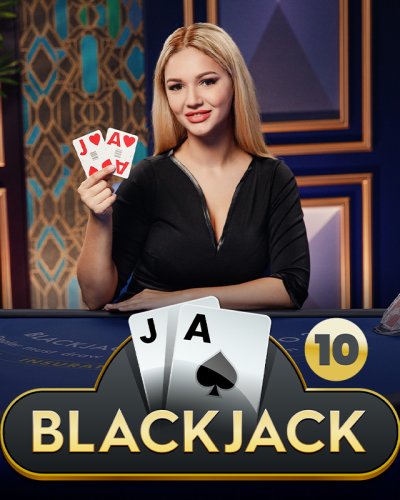 Blackjack 10 game card