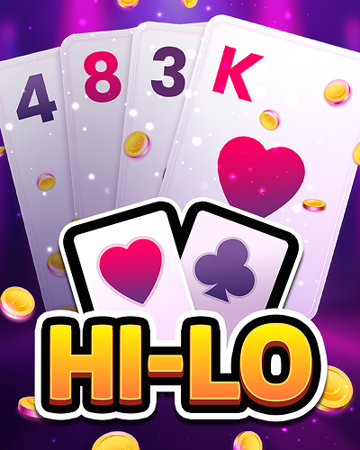 Hi-Lo game card