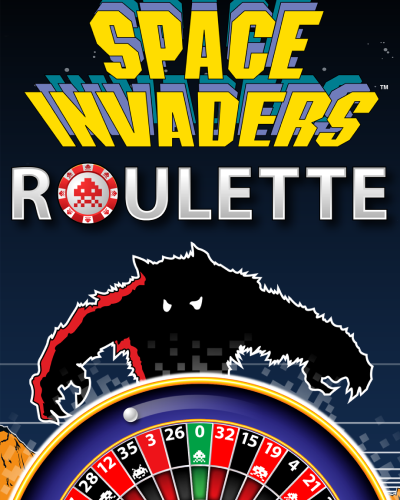 Space Invaders Roulette game card