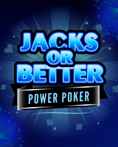 Jacks or Better - Power Poker game card