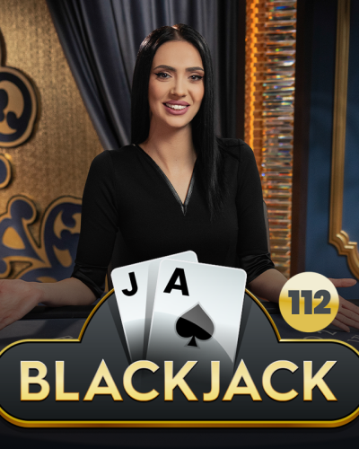 Blackjack 112 game card