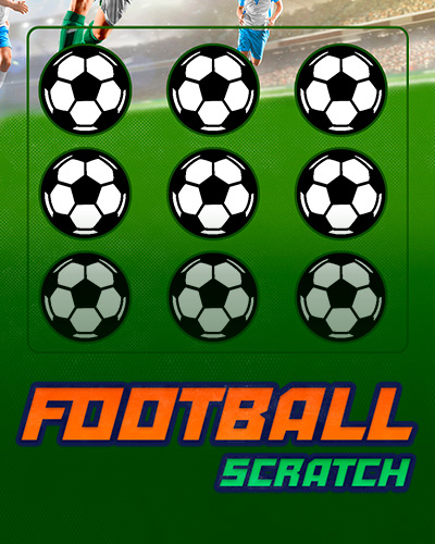 Football Scratch game card