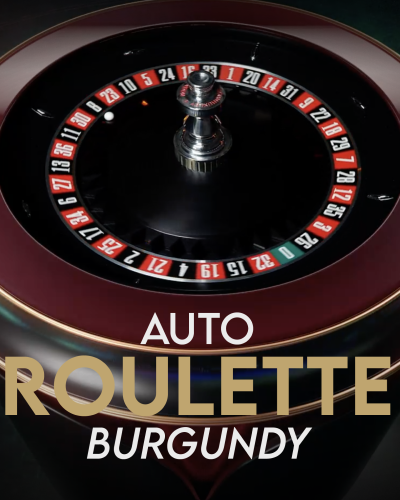 Burgundy Auto-Roulette game card