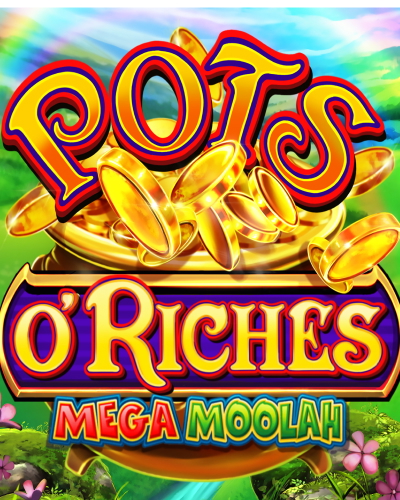 Pots O’Riches Mega Moolah game card
