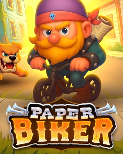 Paper Biker game card