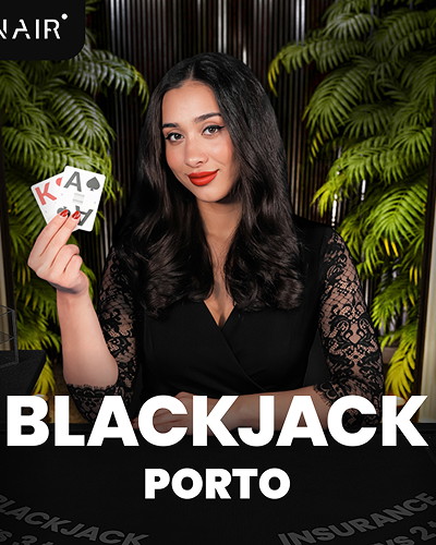 Blackjack Porto game card