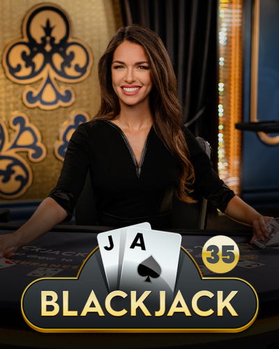 Blackjack 35 game card