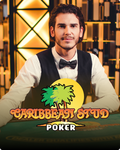 Caribbean Stud Poker game card
