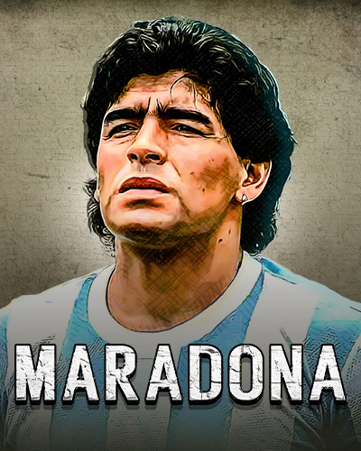 Maradona game card