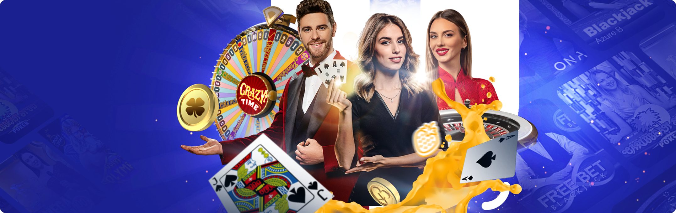 Live Casino Welcome Bonus