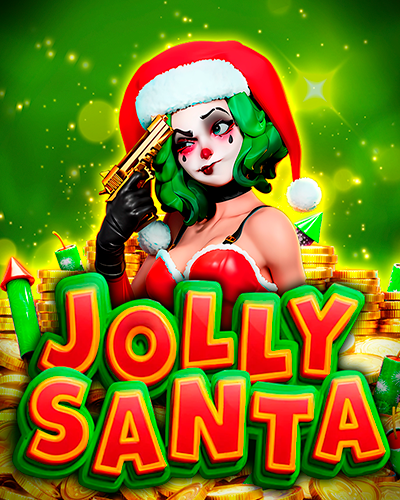 Jolly Santa game card