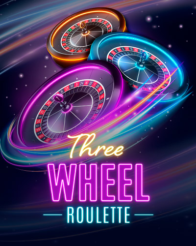 Three Wheel Roulette game card