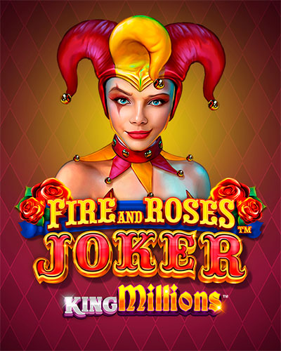 Fire and Roses Joker King Millions game card