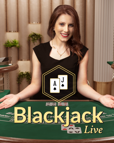 Blackjack A game card