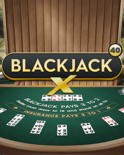 BlackjackX 40 game card