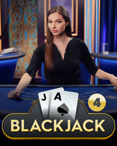 Blackjack 4 game card