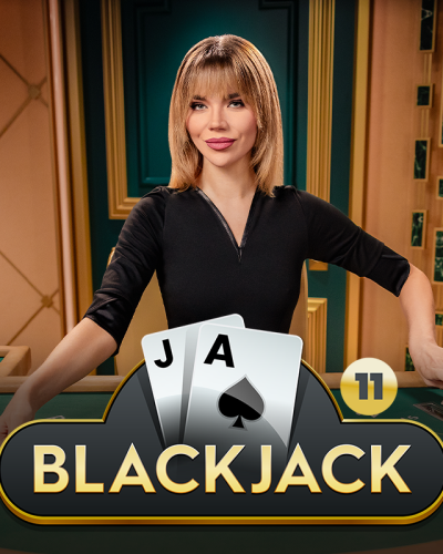 Blackjack 11 game card