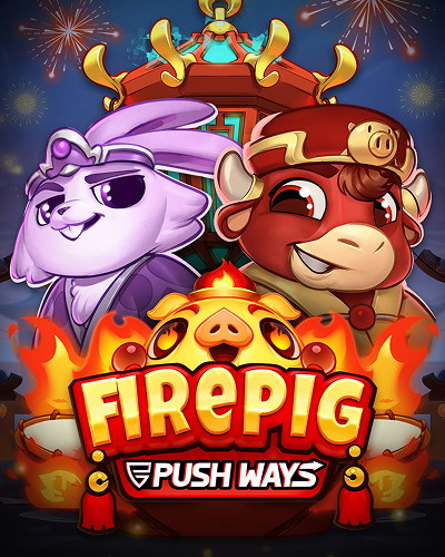 Fire Pig Push Ways game card