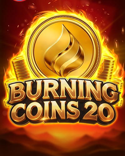 Burning Coins 20 game card