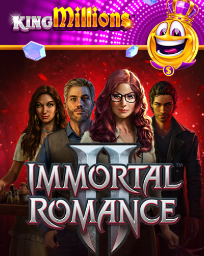 Immortal Romance II King Millions game card
