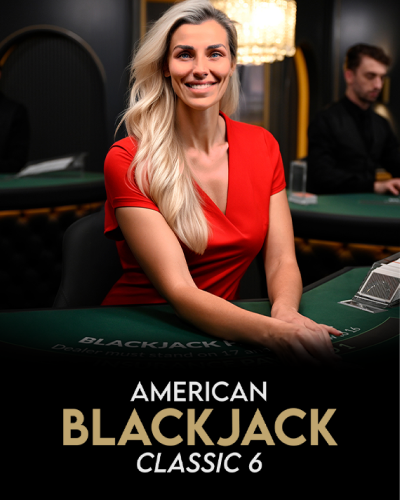 Blackjack Classic 6  game card