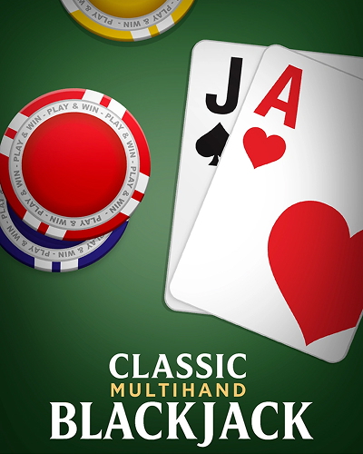 Classic Multihand Blackjack game card