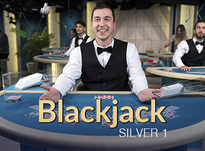 Blackjack Silver 1 game card
