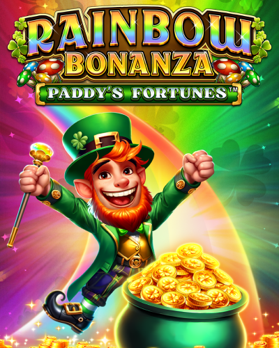 Rainbow Bonanza Paddy's Fortunes game card