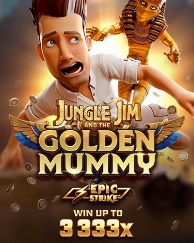 Jungle Jim and the Golden Mummy game card