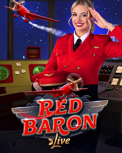 Red Baron Live game card